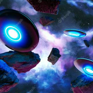 Alien life wallpaper