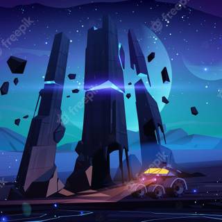 Alien life wallpaper