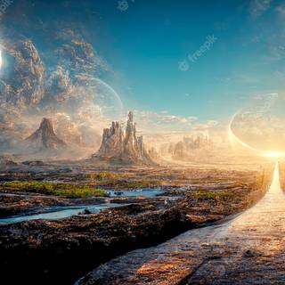 Alien life wallpaper