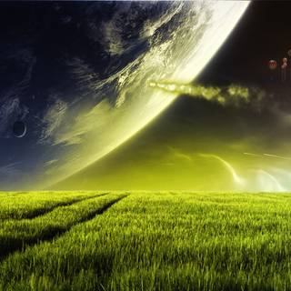 Alien life wallpaper