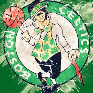 Boston Celtics logo desktop wallpaper