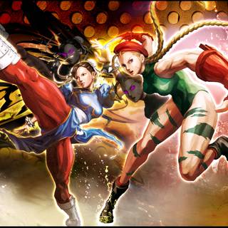 Street Fighter girls desktop wallpaper