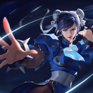 Street Fighter girls desktop wallpaper