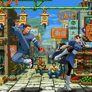 Street Fighter girls desktop wallpaper