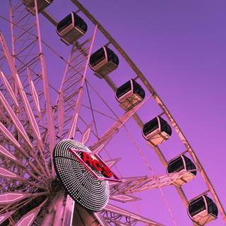 Purple and pink aesthetic wallpaper