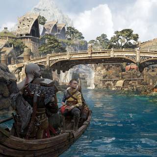 PS5 God of War wallpaper