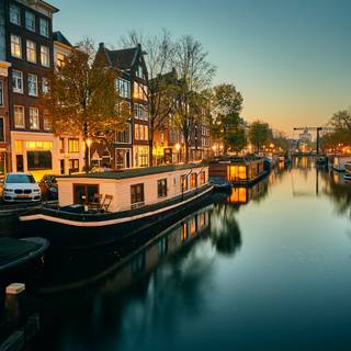 Canals of Amsterdam wallpaper