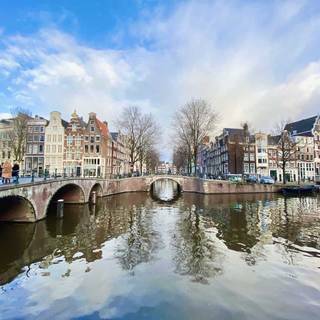 Canals of Amsterdam wallpaper