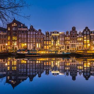 Canals of Amsterdam wallpaper