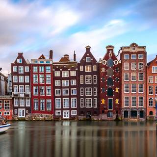 Canals of Amsterdam wallpaper