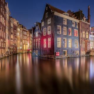 Canals of Amsterdam wallpaper