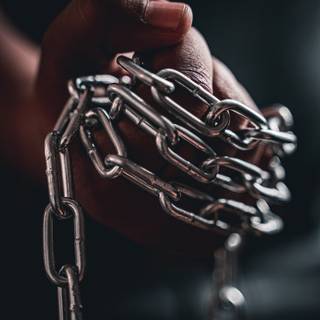 Broken chains wallpaper