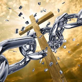 Broken chains wallpaper