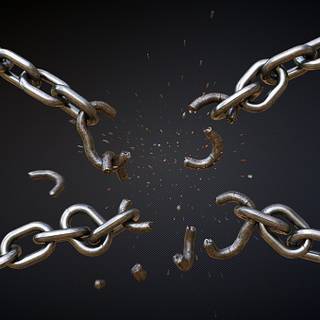 Broken chains wallpaper