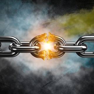 Broken chains wallpaper