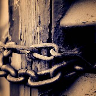 Broken chains wallpaper