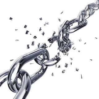 Broken chains wallpaper