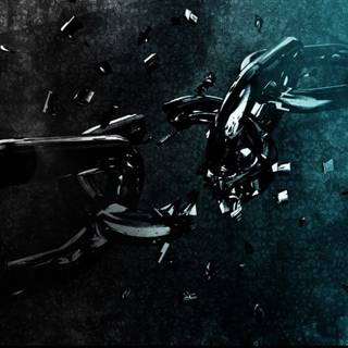 Broken chains wallpaper