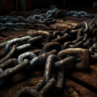 Broken chains wallpaper