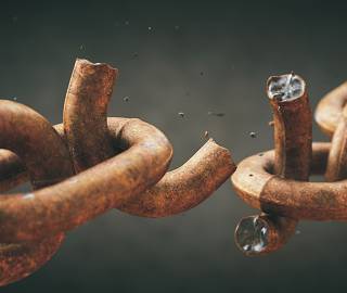 Broken chains wallpaper