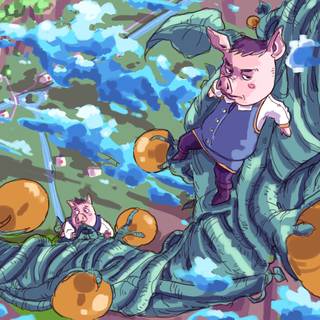 Jack and The Beanstalk wallpaper