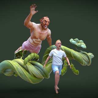 Jack and The Beanstalk wallpaper