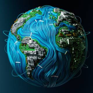 Earth mobile 4k wallpaper