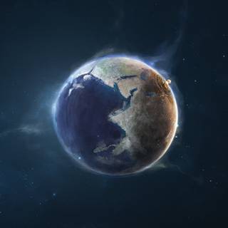 Earth mobile 4k wallpaper