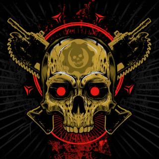 Skull PC 4k wallpaper