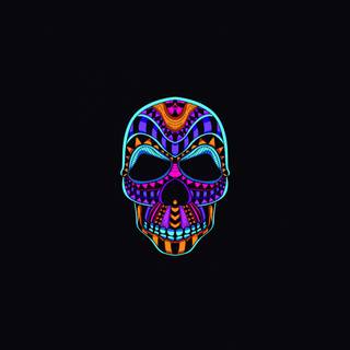 Skull PC 4k wallpaper