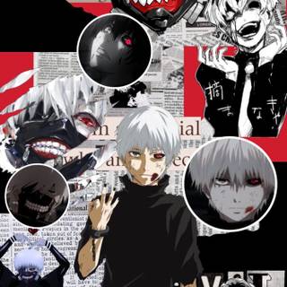 Tokyo Ghoul manga panel wallpaper