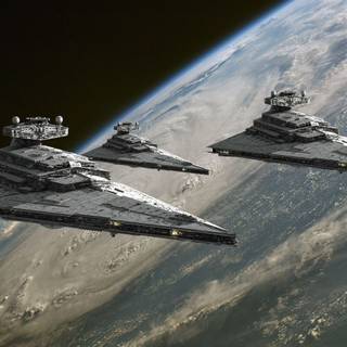 Star Wars ship 4k wallpaper