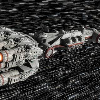 Star Wars ship 4k wallpaper