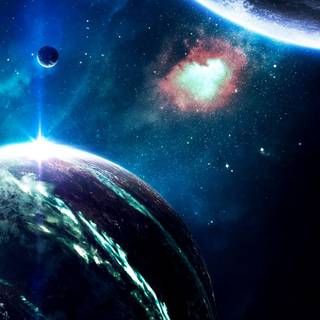 Space 4k iPad wallpaper