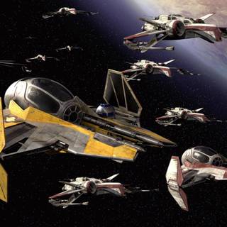 Star Wars ship 4k wallpaper