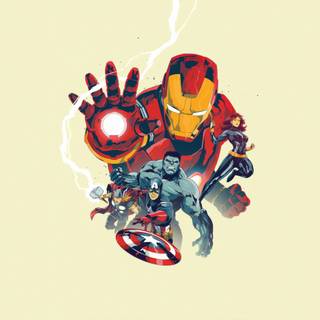 Marvel art 4k wallpaper