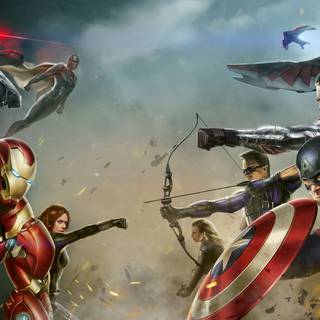 Marvel art 4k wallpaper