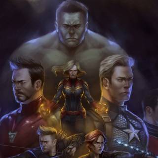 Marvel art 4k wallpaper