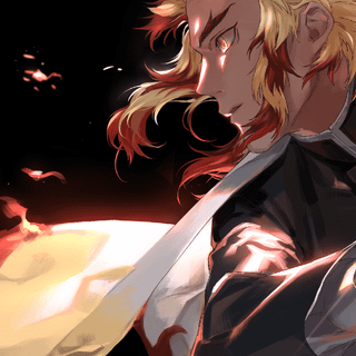 Rengoku drip wallpaper