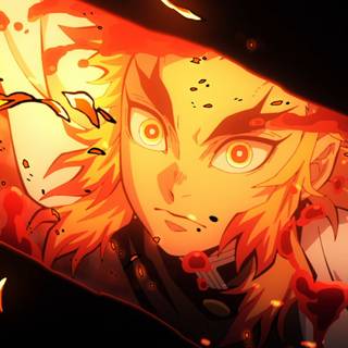 Rengoku drip wallpaper