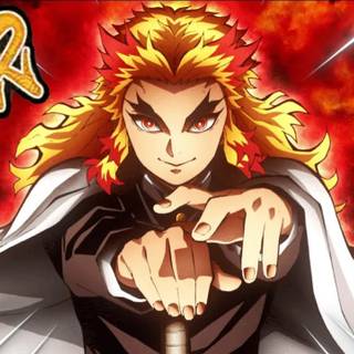 Rengoku drip wallpaper