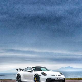 Porsche 992 Gt3 Rs phone wallpaper