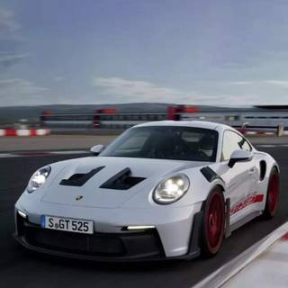 Porsche 992 Gt3 Rs phone wallpaper