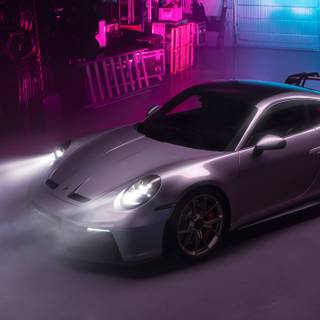 Porsche 992 Gt3 Rs phone wallpaper