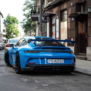 Porsche 992 Gt3 Rs phone wallpaper