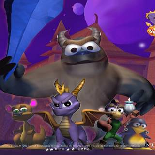 Spyro game wallpaper