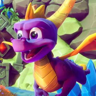 Spyro game wallpaper