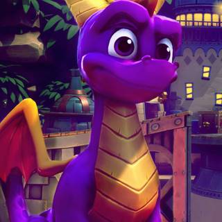 Spyro game wallpaper