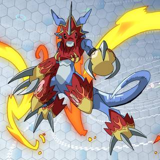 Flamedramon wallpaper