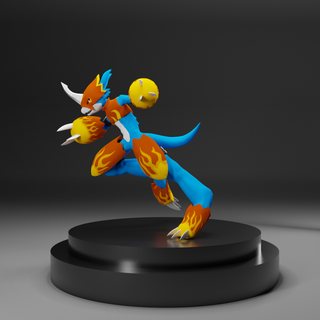 Flamedramon wallpaper